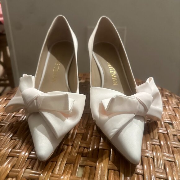 Stuart Weitzman Loveknot 75 Pump - Picture 1 of 4